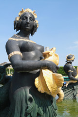 Fototapeta na wymiar statua Place de la Concorde