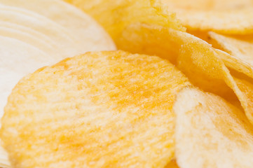 Fototapeta na wymiar Background form french fries