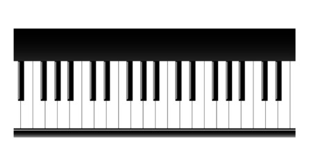 Piano keys