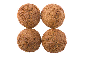 muffin on white