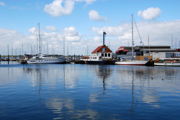 Hafen Burgstaaken auf Fehmarn