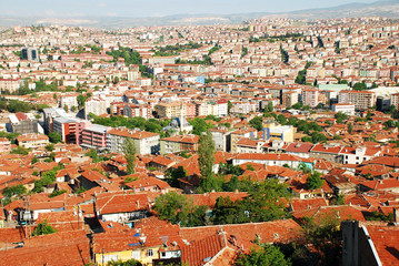 Fototapeta na wymiar Ankara city