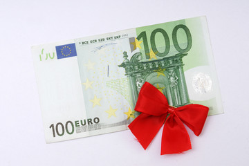 100 euro schein mit schleife