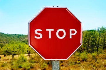 stop sign