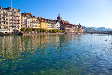 Fototapeta na wymiar Lucerne cityscape