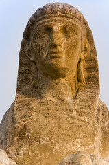 Fototapeta premium Les deux sphinx de Nouvion-en-Ponthieu