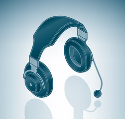 Multimedia Computer Headphones with Microphone