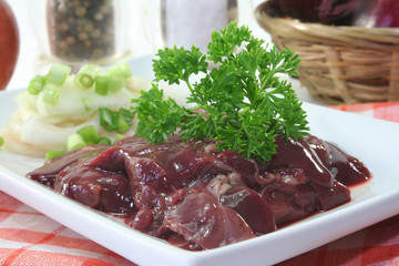 rohe Leber