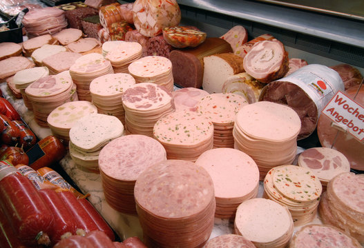 Verschiedene Wurstsorten
