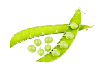 Peas with pod