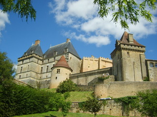 Fototapeta na wymiar chateau de Biron