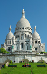 Fototapeta na wymiar Sacred Heart of Paris