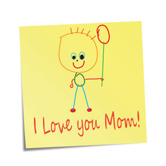 I love you, mom!