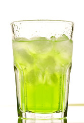 green cocktail