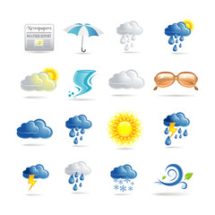Weather icon set