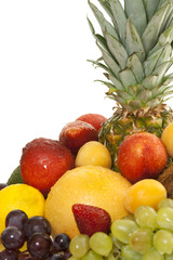 various types of fresh fruit