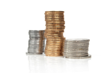 stack of coins