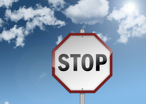 Road Sign "Stop"