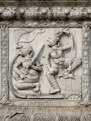 Ayutthaya temple wall reliefs nb. 17