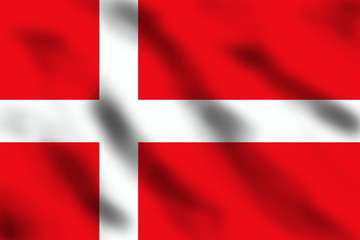 Fototapeta premium Denmark flag