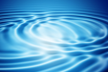 Electric blue water background