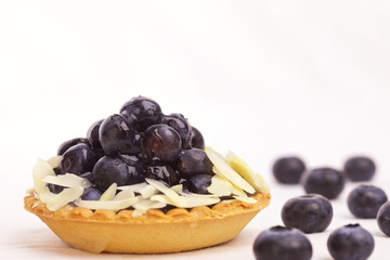 Tortletts mit Blaubeeren