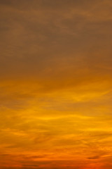 Fototapeta premium Colorful sky in sunrise