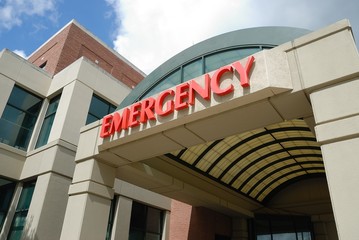 Emergency Room Sign - Powered by Adobe