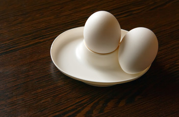 Fototapeta na wymiar Boiled Eggs