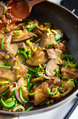 Cooking The Eggplant