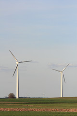 Fototapeta premium wind turbines