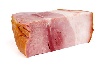 ham isolated on white background