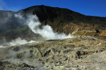 Fototapeta na wymiar Mount Papandayan Volcanic Crater