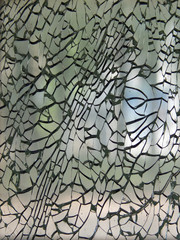 Cracks   glass   broken