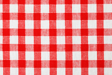 checkered tablecloth
