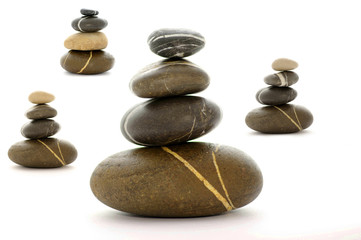 des tas de cailloux zen