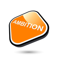 ambition ehrgeiz zeichen symbol button