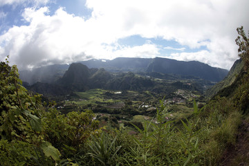 Naklejka premium Cirque de Salazie - Ile de la Réunion