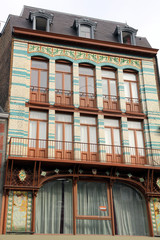 Obraz premium Art Deco building Namur Town Wallonia Belgium Europe