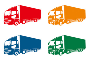 トラックのイラスト