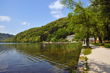 Obraz premium lago di Levico - Trento - Trentino