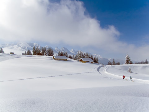 Winterlandschaft im Toggenburg