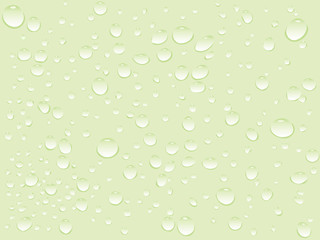 water green drops pattern
