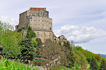 Obraz premium SACRA DI SAN MICHELE, VAL DI SUSA