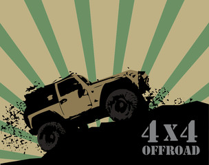 Off-road background, vector © Flavijus Piliponis