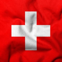 3D Flag of Switzerland