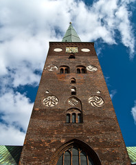 Cathédrale d'Aarhus au Danemark