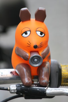 Pupazzo da bicicletta