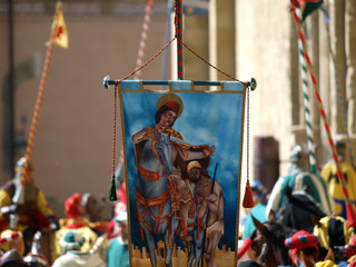 Arezzo -  annual medieval festival called the Saracen Joust