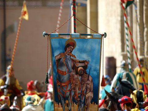 Arezzo -  annual medieval festival called the Saracen Joust
